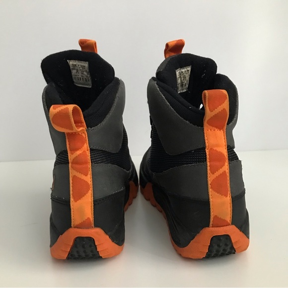 Vintage 2000 Nike ACG Govy Black Grey Orange Hiking Snow Boots - Picture 6 of 10